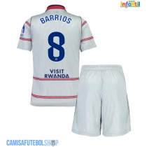 Camisa de time de futebol Atletico Madrid Pablo Barrios #8 Replicas 3º Equipamento Infantil 2026-27 Manga Curta (+ Calças curtas)